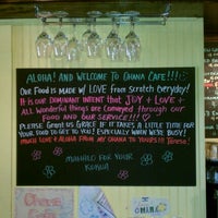 Снимок сделан в Ohana Cafe пользователем Captain Howard L. 7/7/2012