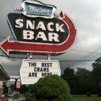 Photo taken at Modern Snack Bar by Anthony D. on 8/7/2011