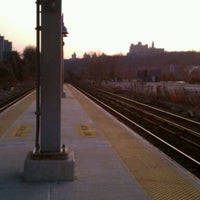 Photo taken at Metro North - University Heights Train Station by Jim F. on 3/13/2012