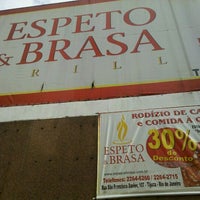 Photo taken at Espeto e Brasa by Marcelo B. on 6/12/2011