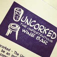 Снимок сделан в Uncorked Wine Bar &amp;amp; Bistro пользователем Dallin B. 4/24/2012