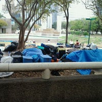 Photo taken at Occupy Houston Camp by ⭐️Vinny⭐️ on 11/21/2011