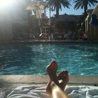 Photo taken at MGM Adult Pool by Melissa S. on 10/15/2011
