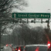 Photo taken at Grand Central Parkway by Kathy C. on 1/18/2011