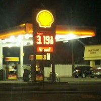 Photo taken at Shell by Jeremy P. on 1/12/2012