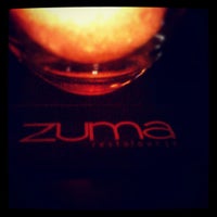 Снимок сделан в Zuma Resto Lounge пользователем Daniel A. 5/17/2012