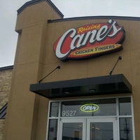 Photo taken at Raising Cane&amp;#39;s Chicken Fingers by Anthony G. on 1/17/2012