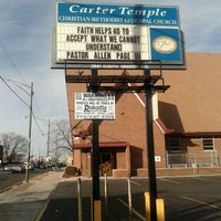 Photo taken at Carter Temple C.M.E. Church by Ladyrae B. on 1/6/2012