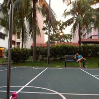 Photo taken at Badminton Court @ Bukit Purmei by Hazel C. on 7/5/2011