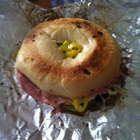 Photo taken at Baby D&amp;#39;s Bagel &amp;amp; Deli by Reed S. on 12/3/2011