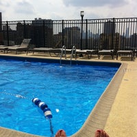 Photo taken at 450 Briar Rooftop Pool by Courtney A. on 8/21/2011