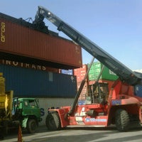 Photo taken at Graha Segara Container Division Yard Planner by Arif B. on 1/30/2012