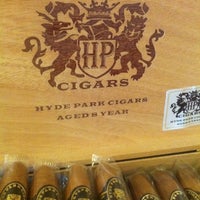 Photo taken at Hyde Park Cigars by kevin e. stone on 1/7/2012