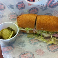 Photo taken at Jersey Mike&amp;#39;s Subs by Kerry K. on 1/27/2012