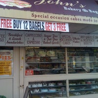 Photo taken at John&amp;#39;s Bakery and Pastry Shop by Andrew H. on 11/27/2011