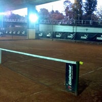 Photo taken at Las cañas tennis club by Francisco R. on 5/18/2012