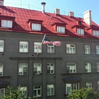 Photo taken at Embassy of the United States of America by Waldo G. on 8/4/2012