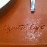 Foto tirada no(a) Crystal Café por anna z. em 2/24/2012