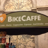 Photo taken at Bike Caffe by Stephen W. on 6/12/2012