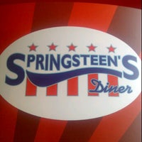 Photo taken at Springsteens Easy Diner by Colin M. on 10/3/2011