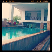 Photo taken at Swimming Pool @ Regent Home 5 by Khrin S. on 8/2/2012
