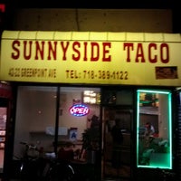 Photo taken at Sunnyside Fresh Taco by Jonathan V. on 3/28/2012