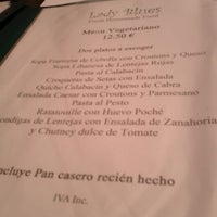 Photo taken at Lady Green Bio Vegetarian and Vegan Restaurant by Darío M. on 5/1/2012