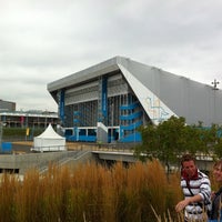 Photo taken at London 2012 Water Polo Arena by Jay H. on 9/1/2012