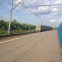 Photo taken at Станция «Спортивная» by Веснушка☀️ on 6/7/2012