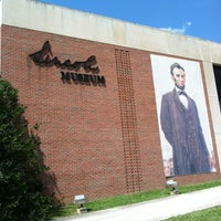 Photo taken at Abraham Lincoln Library &amp;amp; Museum by Susie B. on 8/21/2012