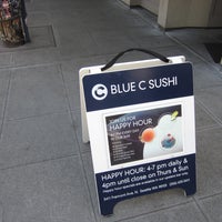 Photo taken at Blue C Sushi by Robby D. on 7/17/2012