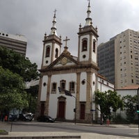 Photo taken at Igreja Matriz Santa Luzia by Marcos R. on 4/28/2012