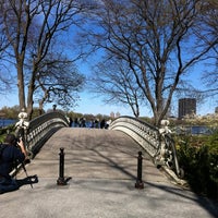 Photo taken at Bridge No. 27 - Central Park by Charley L. on 4/9/2012