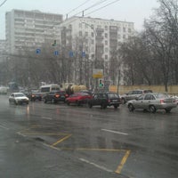 Photo taken at Остановка «Керченская улица» by Sergey T. on 3/20/2012