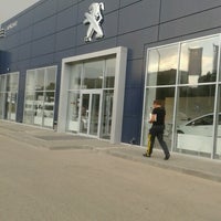 Photo taken at Peugeot by Алексей Е. on 8/20/2012