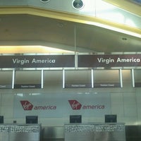 Photo taken at Virgin America Airlines by Ben C. on 8/13/2012