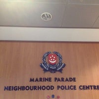 Photo taken at Marine Parade Neighbourhood Police Centre by Matthew W. on 4/28/2012