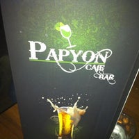 Photo taken at Papyon Cafe &amp;amp; Bar by Can O. on 4/18/2012
