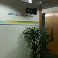 Photo taken at Colt Technology Services by David L. on 4/27/2012