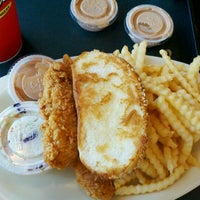 Photo taken at Raising Cane&amp;#39;s Chicken Fingers by Michelle H. on 11/13/2011