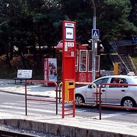Photo taken at Segnerova (tram, bus) by Daniel K. on 9/3/2012