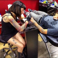 Photo taken at The Experience Ink Tattoo and Smoke Shop by Vin A. on 6/12/2012