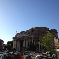 Photo taken at Piazza Euclide by Pietro F. on 5/17/2012