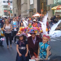 Photo taken at NYC Easter Parade 2012 by Nikita S. on 4/8/2012
