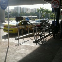 Photo taken at Woodlands MRT Taxi Stand by Dean R. on 12/31/2011