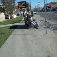 Photo taken at 7th Street/Gaffey Bus Stop by ᴡ B. on 12/6/2011