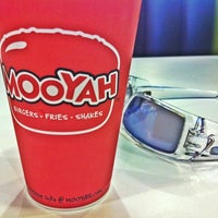Photo taken at MOOYAH Burgers, Fries &amp;amp; Shakes by Jason B. on 2/23/2012