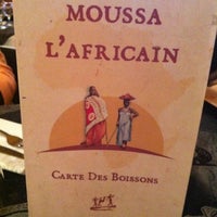Photo taken at Moussa l&amp;#39;Africain by Audrwey A. on 8/13/2011