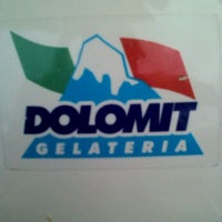 Photo taken at Dolomit Gelateria by Daniela G. on 11/27/2011