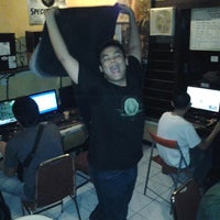 Photo taken at Escape Internet Station by Arie Wibowo d. on 4/26/2012